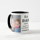 Happy 1st Vaderdag 20XX Best Pap Ever Photo Mok (Voorkant links)