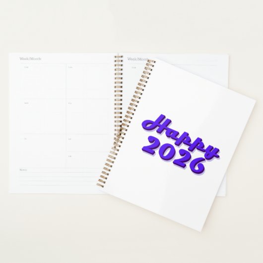 Happy 2026 planner (Display)