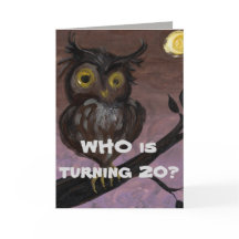 Happy 20th Birthday Kaart