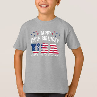 Happy 250th birthday USA T-shirt