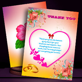 Happy 25th Jubileum Bedankkaart