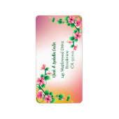 Happy 25th Jubileum Etiket (Voorkant)