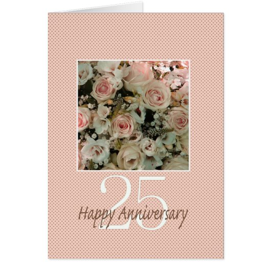 Happy 25th Jubileum rozen (Voorkant)