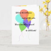 Happy 25th of ELK JAAR Jubileum Groet Kaart (Gele Bloem)