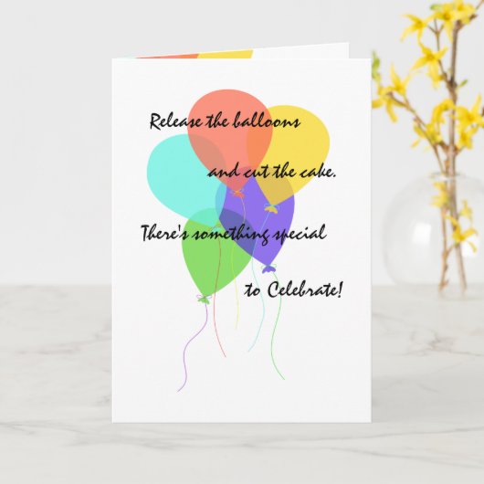 Happy 25th of ELK JAAR Jubileum Groet Kaart (Gele Bloem)