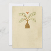 Happy 25th Wedding Jubileum Dinosaurs Kaart (Achterkant)