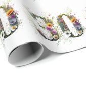 Happy 30th Birthday Wildflowers Happy Birthday Cadeaupapier (Rol Hoek)