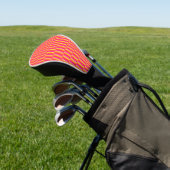 Happy 3D Rainbow Tegels Pattern Golfheadcover (Insitu)