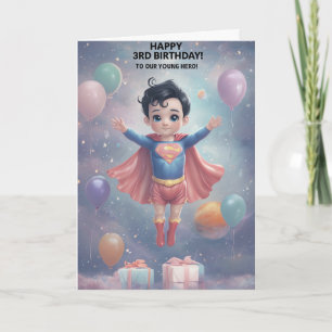 Happy 3rd Birthday-kaart Kaart