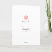 Happy 40th Birthday Foto Aangepast zwart-wit Kaart (Achterkant)