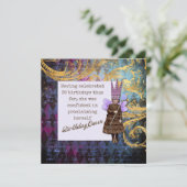 Happy 40th Birthday  Queen Fairy Kaart (Staand voorkant)