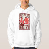 Happy 45th Birthday Hoodie (Voorkant)