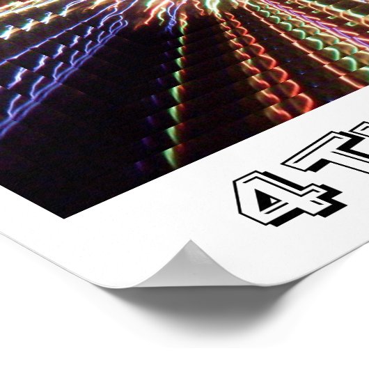 HAPPY 4 JUILLET affiche (Coin)