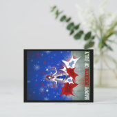 Happy 4 juillet - Oncle Sam - Carte postale (Debout devant)