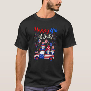 Happy 4 Juli Amerikaanse Vlag Onafhankelijkheid G T-shirt