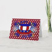 Happy 4 juli Crackers Kaart (Voorkant)