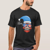 Happy 4 juli patriottische aap t-shirt (Voorkant)