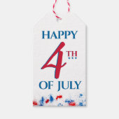 Happy 4 juli Pop door Cadeaulabel (Voorkant)