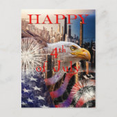 Happy 4 van het Briefkaart van juli (Voorkant)