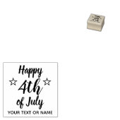 Happy 4 van Juli Aangepaste Douane Rubberstempel (Gestempeld)