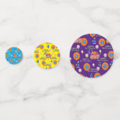 Happy 4th Birthday Confetti, #4 Birthday Confetti (Achterkanten)