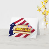 Happy 4th kaart (Gele Bloem)