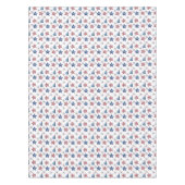 Happy 4th of Juli Cute Party Pattern Tablecloth Tafelkleed (Voorkant)