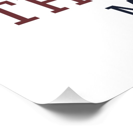 Happy 4th of Juli Onafhankelijkheidsdag Amerika pa Perfect Poster (Hoek)