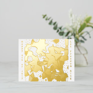 "Happy 4th of July" Folie Briefkaarten