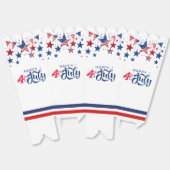 Happy 4th of July Hanging Stars ID1103 Bedankdoosjes (Ongevouwen)