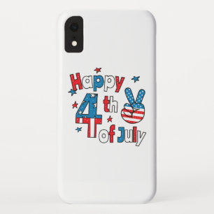 Happy 4th of July Independence Day iPhone XR Hoesje