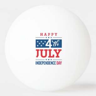 Happy 4th of July Independence Day Pingpongballen