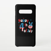 Happy 4th of July Independence Day Samsung Galaxy Hoesje (Achterkant)