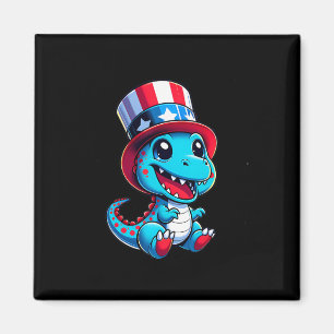 Happy 4th van juli Onafhankelijkheidsdag Mannen Vr Magneet