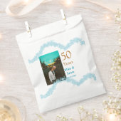 Happy 50th anniversary add couple name date weddin bedankzakje (Geknipt)