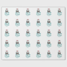 Happy 50th anniversary photo turquoise bow name da