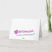 Happy 50th Birthday Blues Kaart (Achterkant)