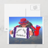 Happy 50th Birthday Briefkaart (Voorkant / Achterkant)