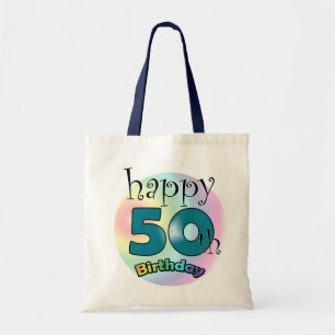Happy 50th Birthday Tote Bag