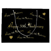 Happy 50th Jubileum Groot Cadeauzakje (Achterkant)