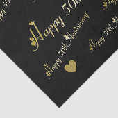 Happy 50th Jubileum Tissuepapier (Detail)