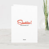 Happy 57something beroemd gemaakt door Rosh Hashan Feestdagen Kaart (Achterkant)