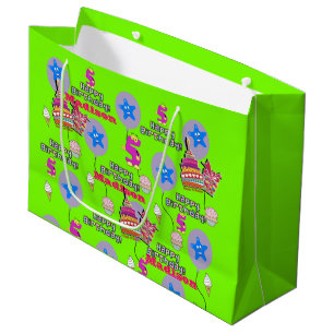 Happy 5th Birthday Gift Bag #5 Green Groot Cadeauzakje