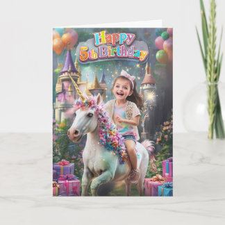 Happy 5th Birthday Kaart