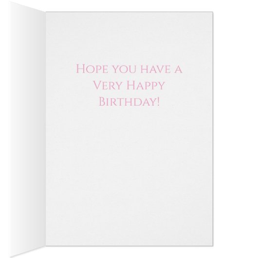 Happy 5th Birthday personalized card (Intérieur (Droit))