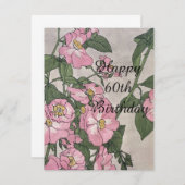 Happy 60th Birthday (Voorkant / Achterkant)