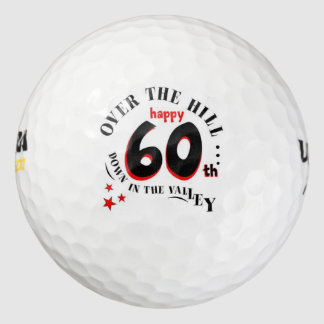 Happy 60th Birthday Golfballen