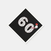 Happy 60th Birthday on Black Servet (Hoek)