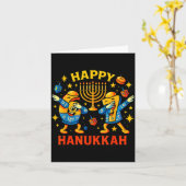 Happy 67 Hanukkah Funny Holiday Meme Design  Kaart (Gele Bloem)