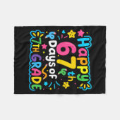 Happy 67th Day Of 7th Grade School Meme 67 Kids Te Fleece Deken (Voorkant (Horizontaal))